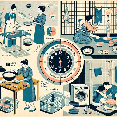 一人暮らしの家事を時短するコツ｜毎日がラクになるスケジュール化・ながら家事・便利アイテム活用術