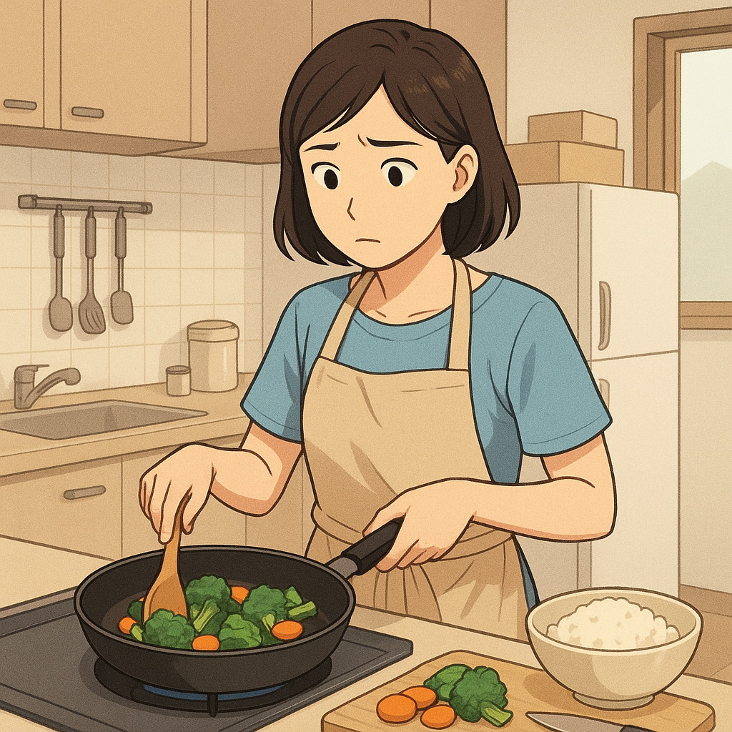 一人暮らし初心者の自炊が続かず、食生活が改善しない主な理由